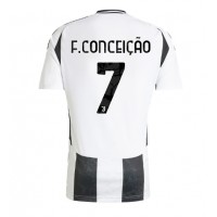 Camisa de time de futebol Juventus Francisco Conceicao #7 Replicas 1º Equipamento 2024-25 Manga Curta